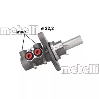 METELLI 05-1166 - Maître-cylindre de frein