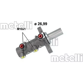 Maître-cylindre de frein METELLI 05-1167