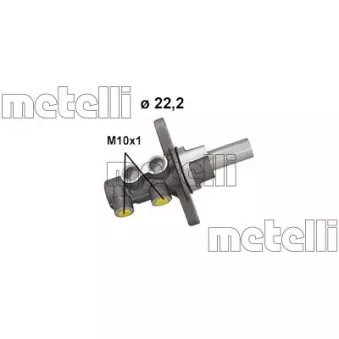 Maître-cylindre de frein METELLI OEM 77365820