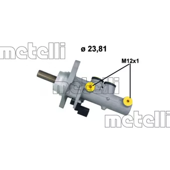 Maître-cylindre de frein METELLI 05-1213
