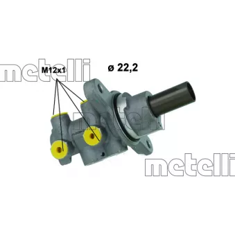 METELLI 05-1214 - Maître-cylindre de frein