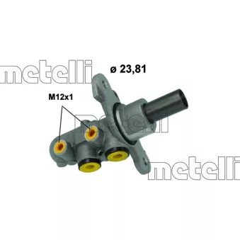 Maître-cylindre de frein METELLI 05-1220