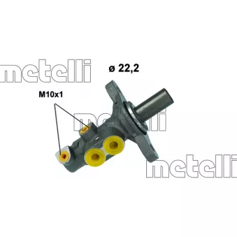 Maître-cylindre de frein METELLI 05-1229