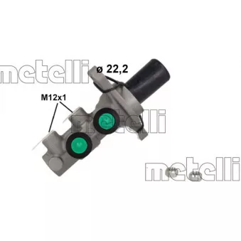 METELLI 05-1249 - Maître-cylindre de frein