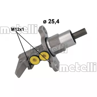Maître-cylindre de frein METELLI OEM 4G2611021