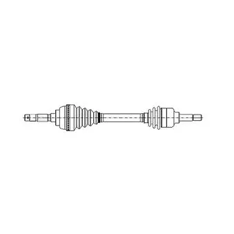 Arbre de transmission METELLI OEM 3272VV