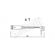 METELLI SU.129 - Contact d'avertissement, usure des plaquettes de frein