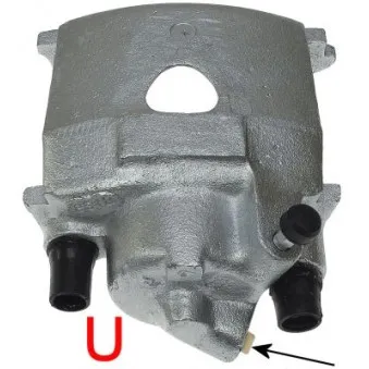 HELLA PAGID 8AC 355 387-061 - Étrier de frein