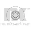 NK 201213 - Jeu de 2 disques de frein avant