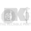 NK 2015116 - Jeu de 2 disques de frein avant