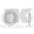 NK 202290 - Jeu de 2 disques de frein avant