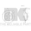 NK 202583 - Jeu de 2 disques de frein arrière