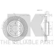 NK 203055 - Jeu de 2 disques de frein avant