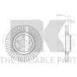 NK 2045129 - Jeu de 2 disques de frein avant