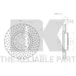 NK 2047146 - Jeu de 2 disques de frein avant