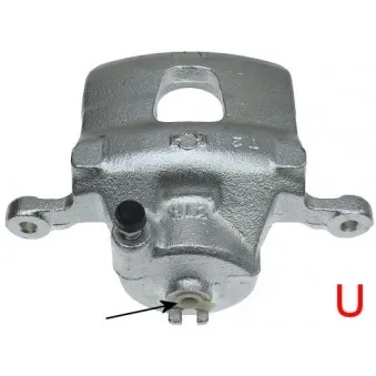 HELLA PAGID 8AC 355 392-651 - Étrier de frein