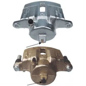 Étrier de frein HELLA PAGID [8AC 355 393-981]