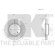 NK 315019 - Jeu de 2 disques de frein avant