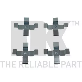 NK 79471899 - Kit d'accessoires, plaquette de frein à disque