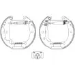 Kit de freins arrière (prémontés) HELLA PAGID [8DB 355 004-701]