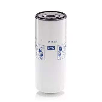 Filtre à huile MANN-FILTER W 11 020 pour VOLVO FMX II 540 - 540cv