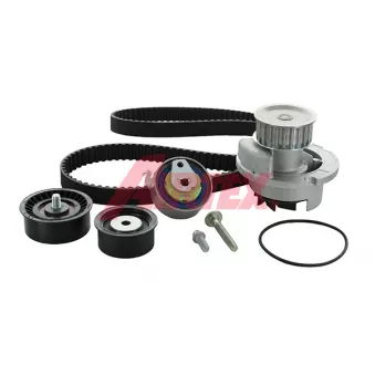 Pompe à eau + kit de courroie de distribution AIRTEX WPK-164201 pour OPEL ASTRA 1.8 16V - 125cv