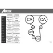 AIRTEX WPK-164203 - Pompe à eau + kit de courroie de distribution