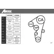 AIRTEX WPK-1702R01 - Pompe à eau + kit de courroie de distribution