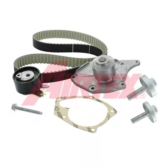 Pompe à eau + kit de courroie de distribution AIRTEX WPK-174601 pour DACIA LOGAN 1.5 DCI - 68cv
