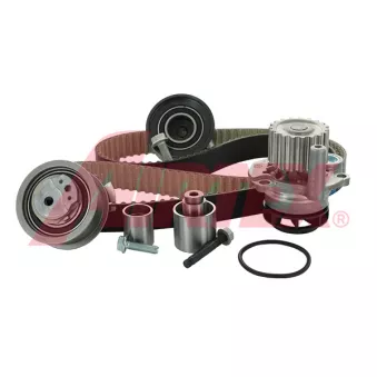 Pompe à eau + kit de courroie de distribution AIRTEX WPK-199808 pour AUDI A6 2.0 TDI - 170cv