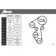 AIRTEX WPK-212701 - Pompe à eau + kit de courroie de distribution