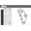 AIRTEX WPK-937703 - Pompe à eau + kit de courroie de distribution