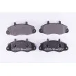 HELLA PAGID 8DB 355 006-391 - Jeu de 4 plaquettes de frein avant