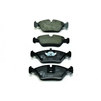 Jeu de 4 plaquettes de frein avant HELLA PAGID OEM 34111159416