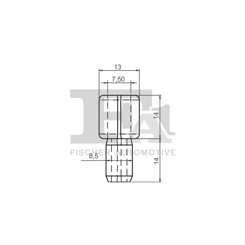 Clip, enjoliveur FA1 11-10035.10 - Visuel 1