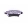 HELLA PAGID 8DB 355 006-751 - Jeu de 4 plaquettes de frein arrière