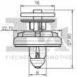 FA1 11-40023.10 - Clip, enjoliveur
