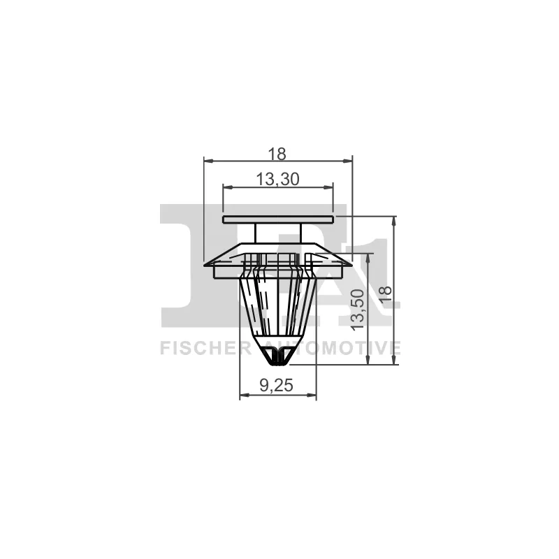 Clip, enjoliveur FA1 11-40044.10 - Visuel 1