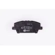 HELLA PAGID 8DB 355 006-911 - Jeu de 4 plaquettes de frein avant
