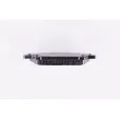 HELLA PAGID 8DB 355 006-911 - Jeu de 4 plaquettes de frein avant