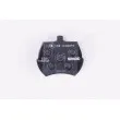 HELLA PAGID 8DB 355 007-081 - Jeu de 4 plaquettes de frein avant