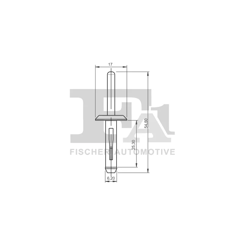 Clip, enjoliveur FA1 25-20001.10 - Visuel 1