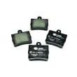 HELLA PAGID 8DB 355 008-311 - Jeu de 4 plaquettes de frein arrière
