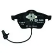 HELLA PAGID 8DB 355 008-471 - Jeu de 4 plaquettes de frein avant