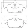 HELLA PAGID 8DB 355 008-941 - Jeu de 4 plaquettes de frein avant