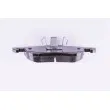HELLA PAGID 8DB 355 008-941 - Jeu de 4 plaquettes de frein avant