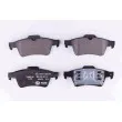 HELLA PAGID 8DB 355 009-121 - Jeu de 4 plaquettes de frein arrière