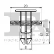 FA1 75-30008.10 - Clip, enjoliveur