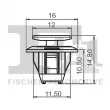 FA1 75-40008.10 - Clip, enjoliveur