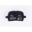 HELLA PAGID 8DB 355 009-351 - Jeu de 4 plaquettes de frein avant